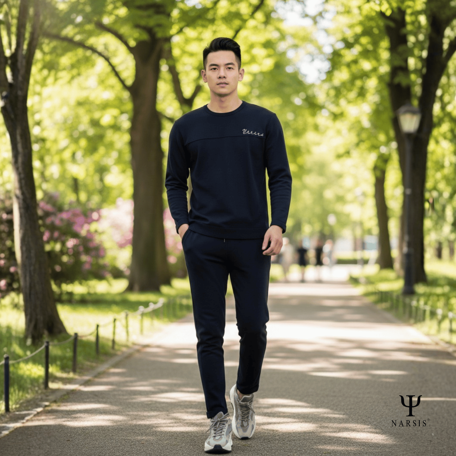 BỘ THU ĐÔNG NAM E9005 NARSIS CHẤT LIỆU THOÁNG MÁT, DỄ CHỊU, THOẢI MÁI CẢ NGÀY, DỄ VẬN ĐỘNG