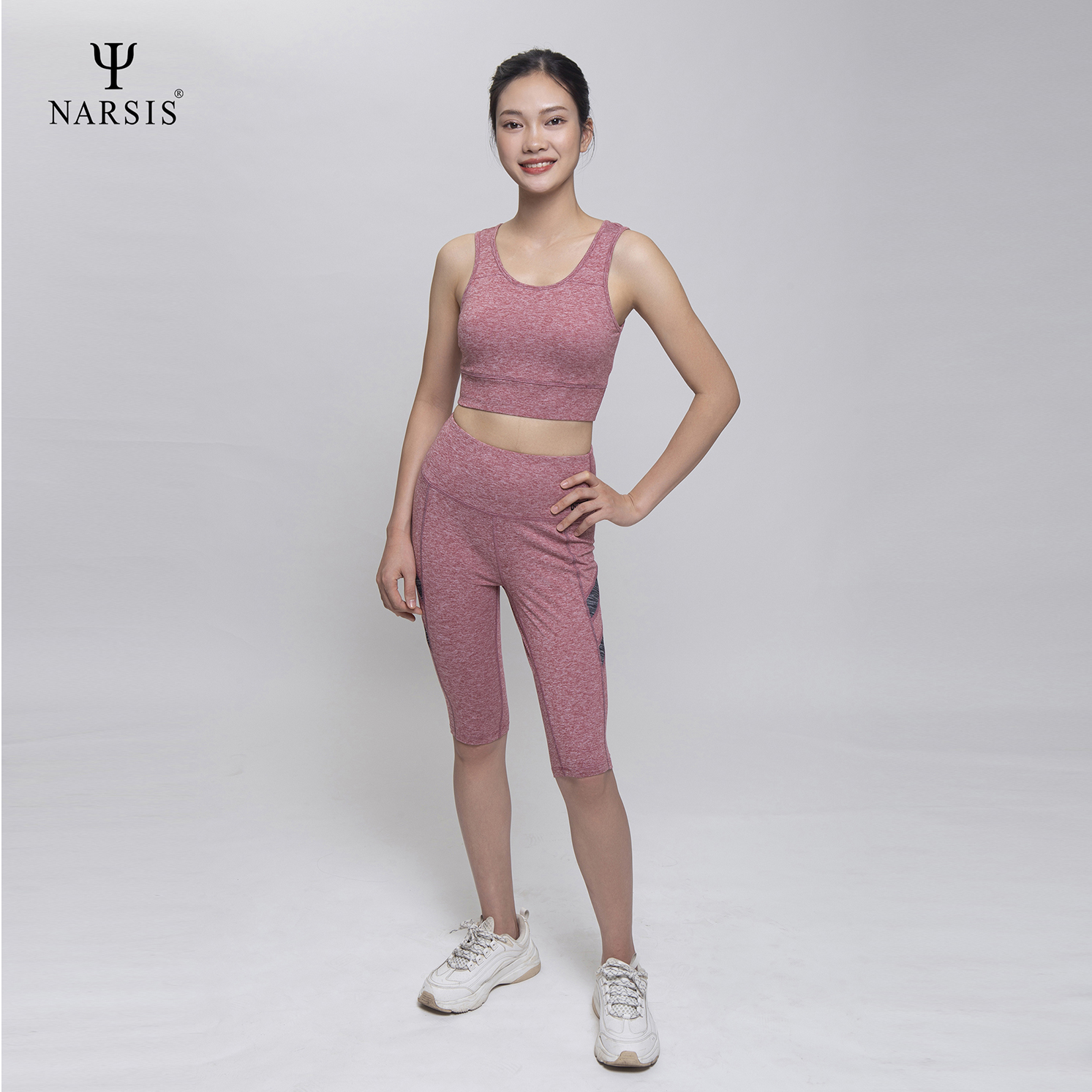 BỘ TẬP NỮ H0001 NARSIS PE NHẸ, THOÁNG KHÍ, THẤM MỒ HÔI, CHẤT LIỆU BỀN, CHỐNG NẮNG