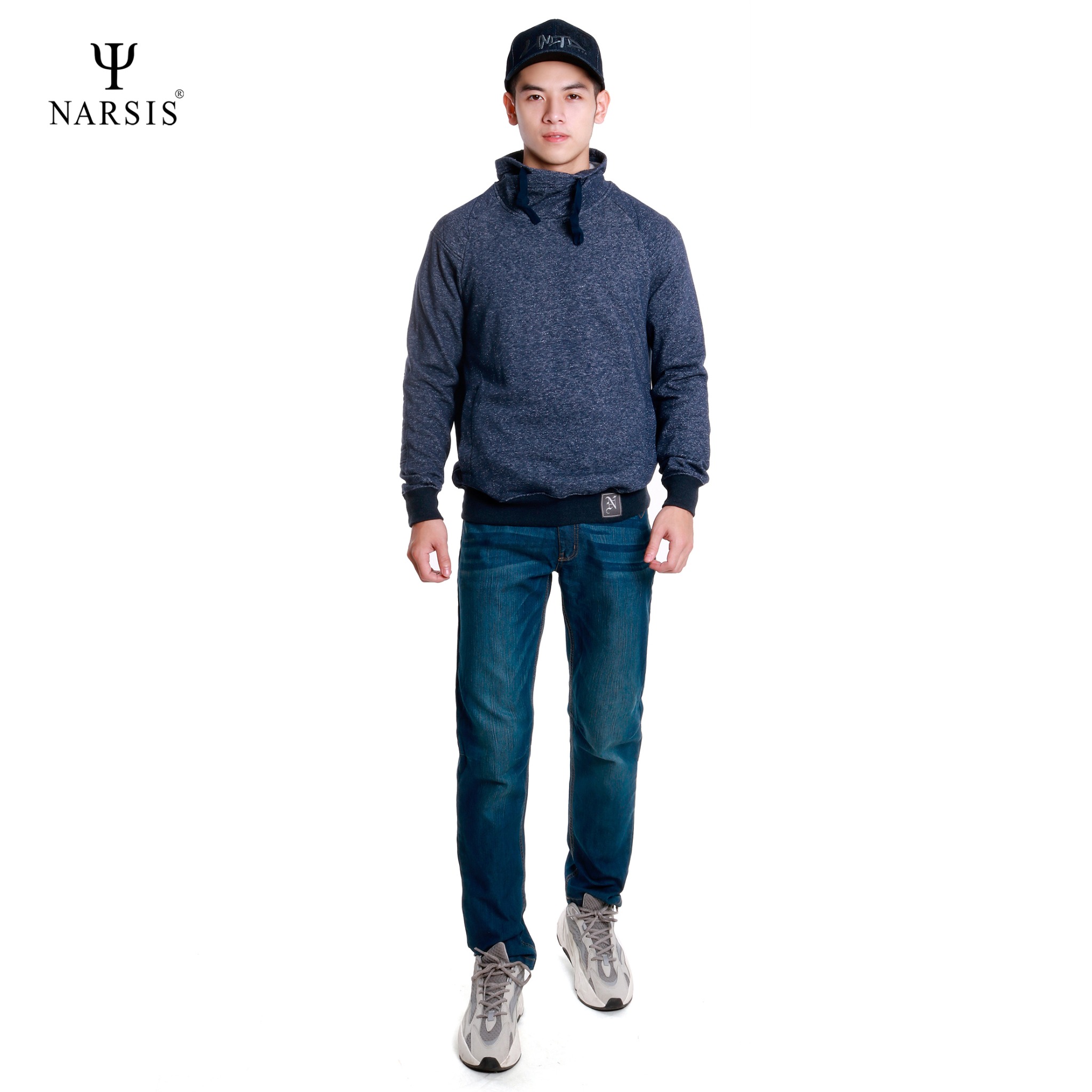 ÁO THU ĐÔNG NAM D5002 NARSIS VẢI NỈ ẤM ÁP, MỀM MẠI, THÍCH HỢP MÙA ĐÔNG, GIỮ NHIỆT TỐT_thumbnail_0