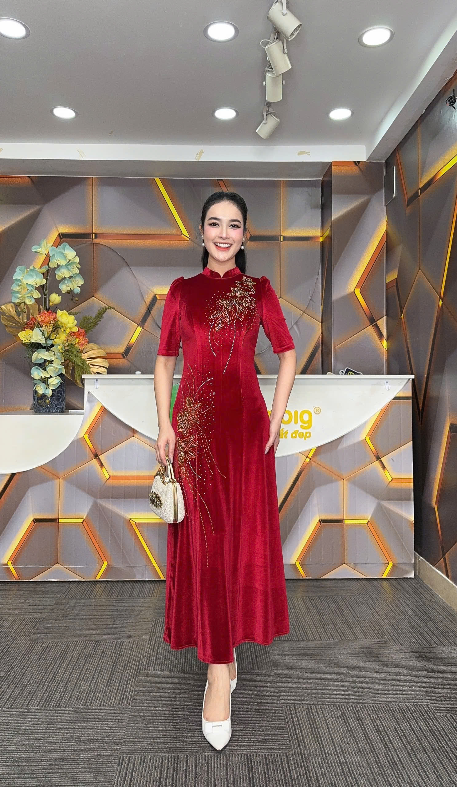 Đầm sườn xám - Y1871 - Thương hiệu Zonbig_thumbnail_1