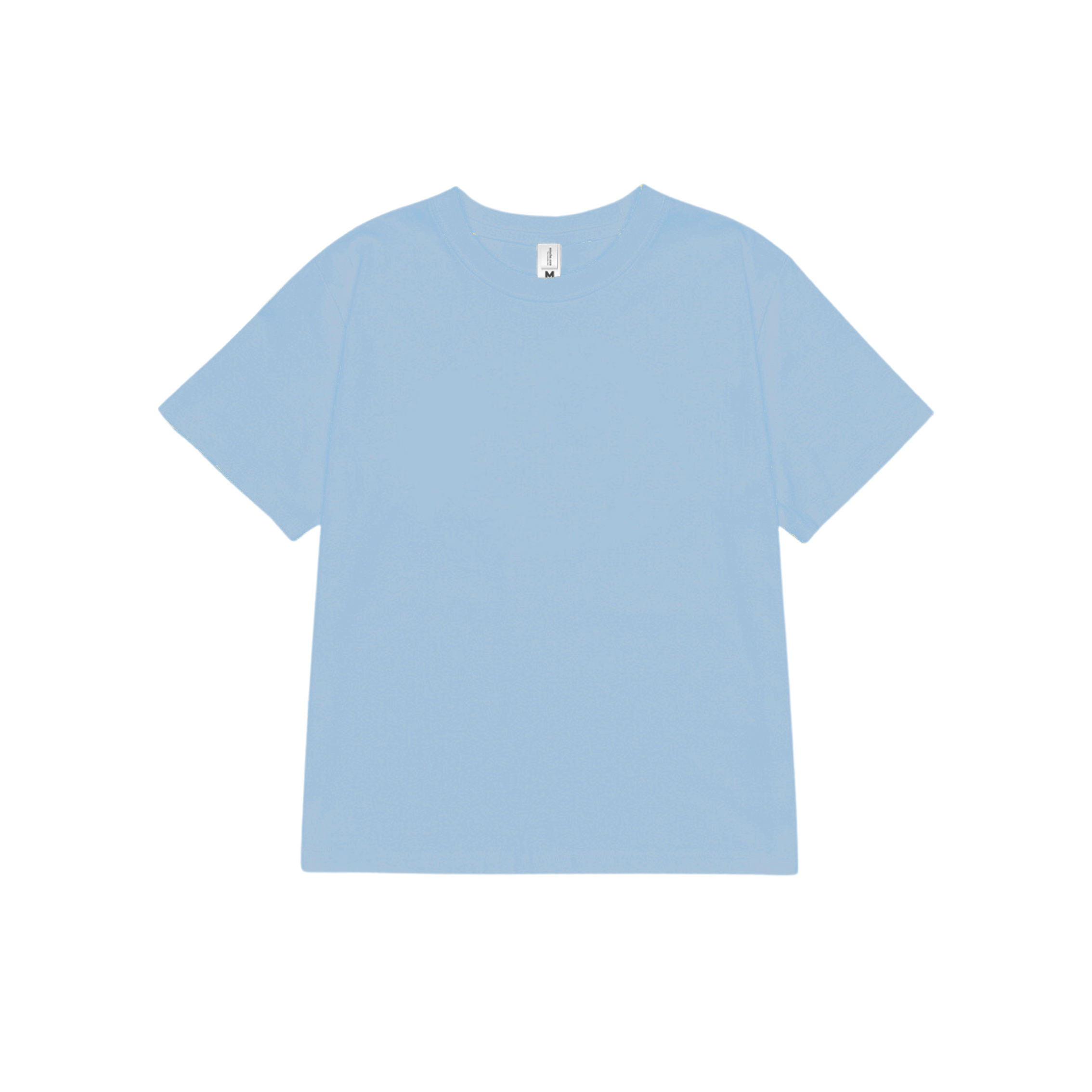 Áo thun baby tee trơn ABT01 Miucho vải cotton cổ tròn in basic