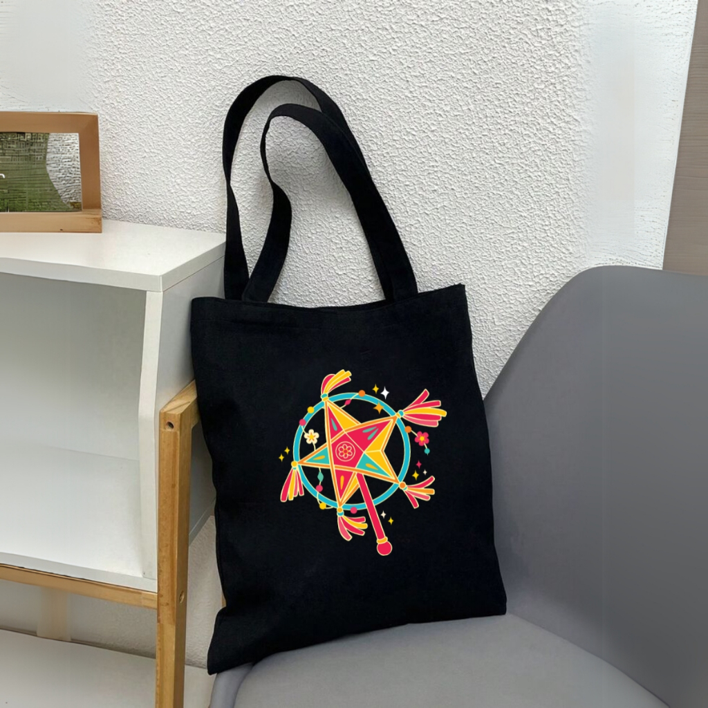 Túi tote in hình Tết Trung thu - Túi vải canvas kích thước 33x37cm đựng vừa A4  và laptop - TOTE27_thumbnail_14
