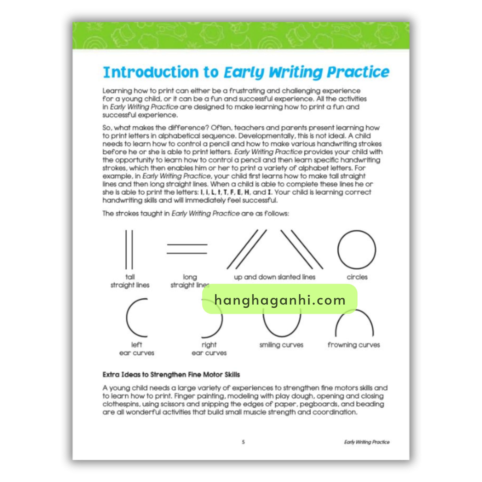 Spectrum 3+ Early Writing Practice Basic Beginnings, sách Mỹ cho bé_thumbnail_3