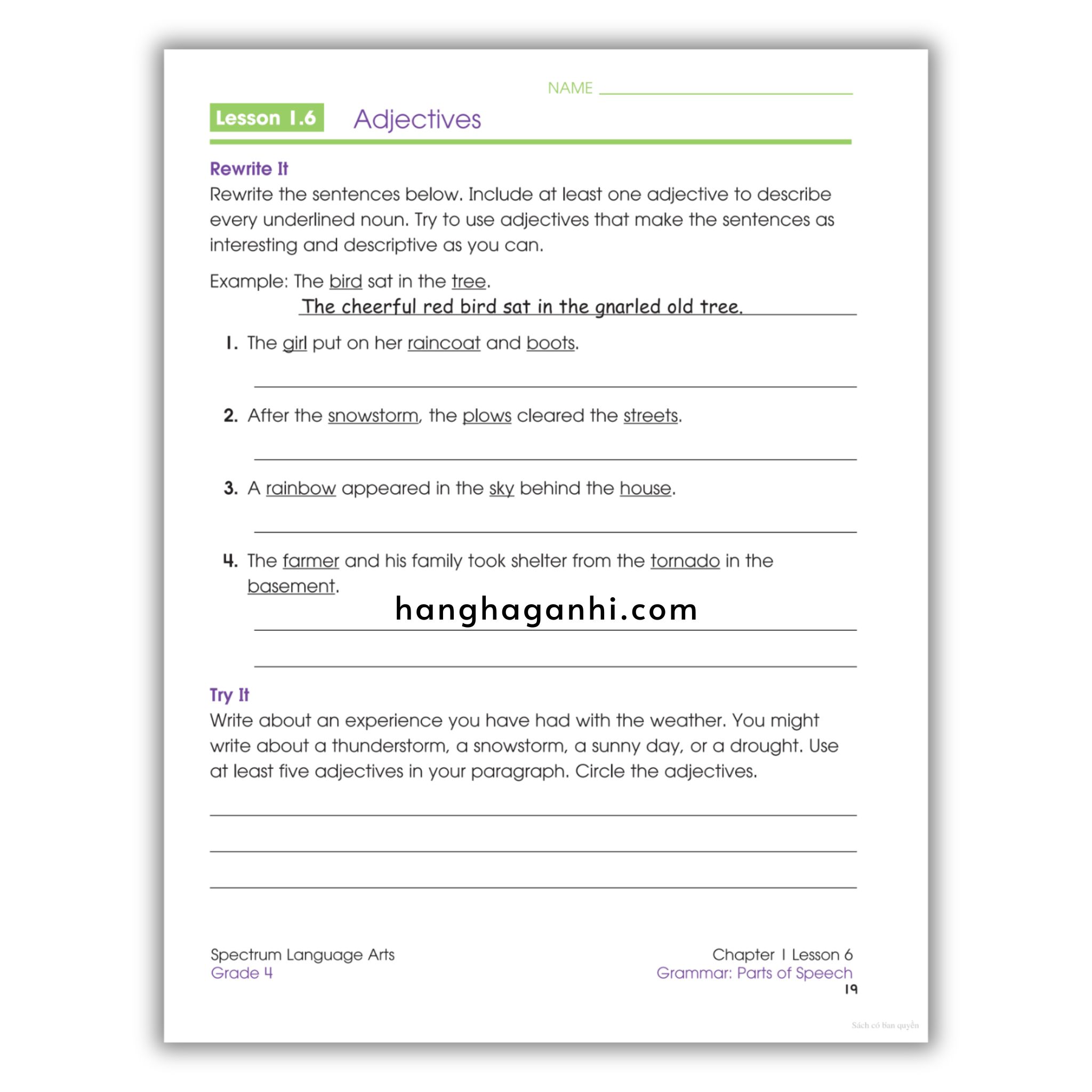 Sách Spectrum Language Arts Workbook Grade 4_thumbnail_6