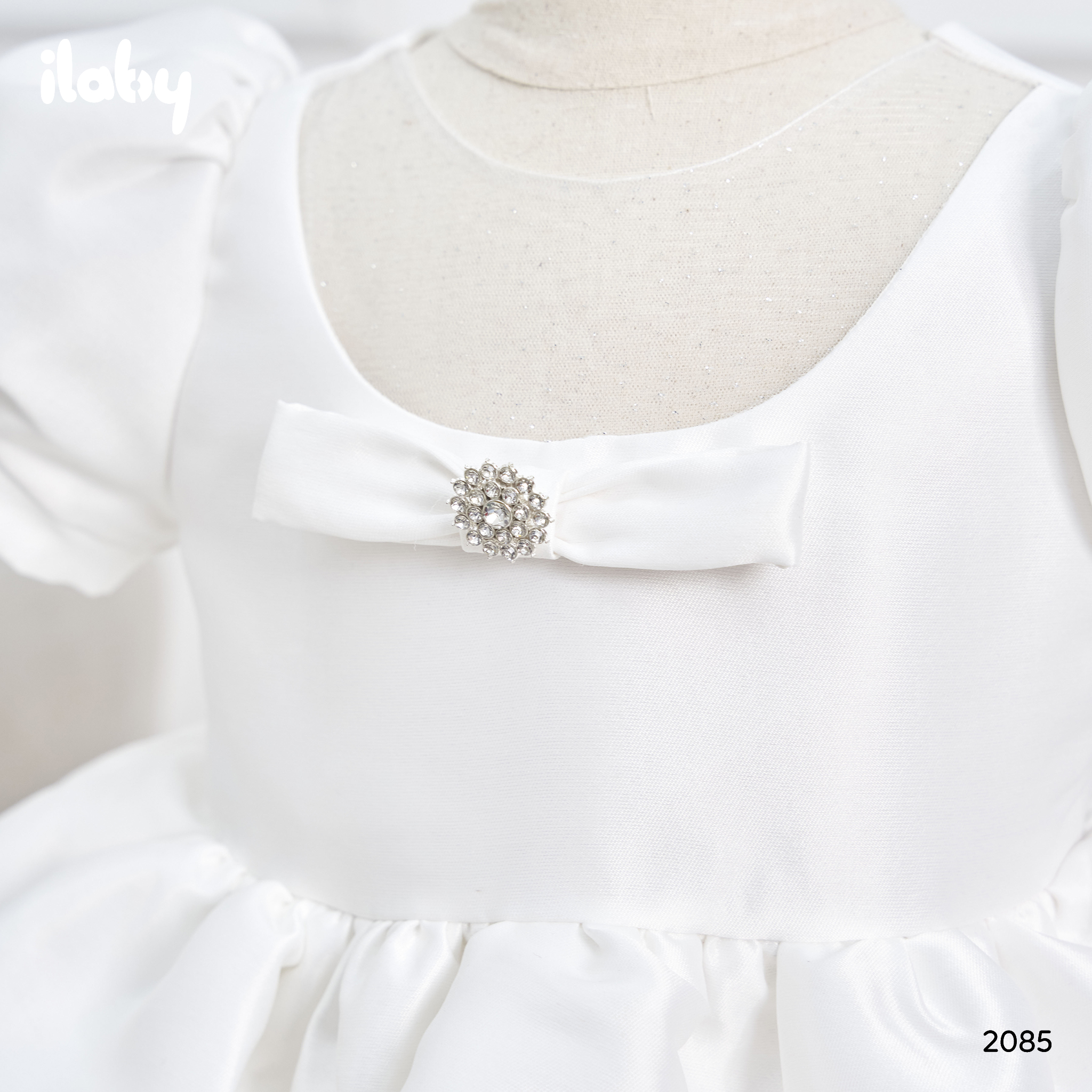 Váy tafta hai tầng nơ đính hoa đá_thumbnail_4