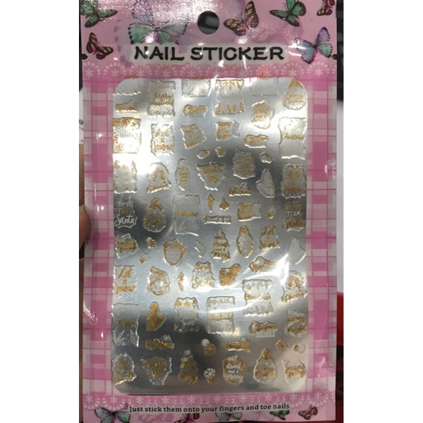 Sticker Noel + Tết F712