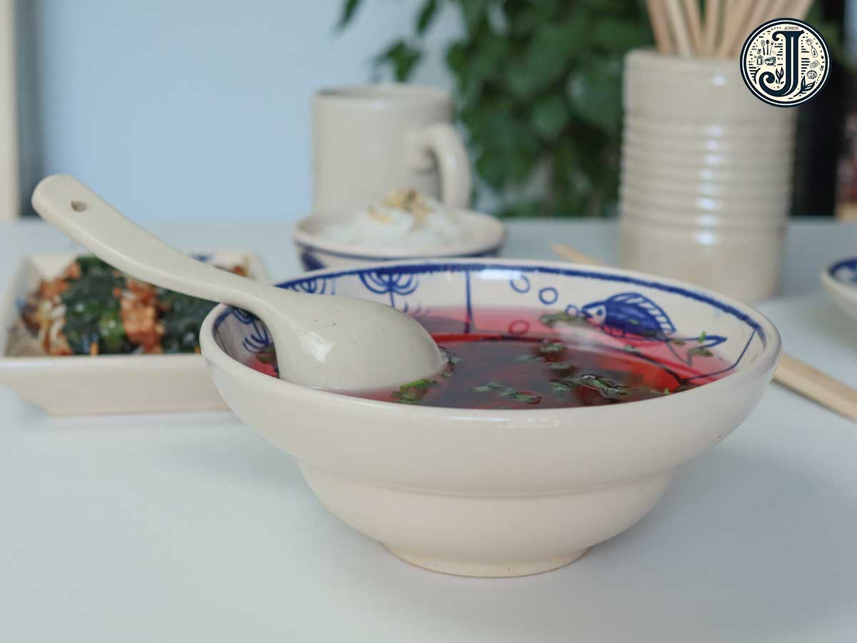 Tô chiết yêu 20cm gốm Lái Thiêu cao cấp Cá J000296