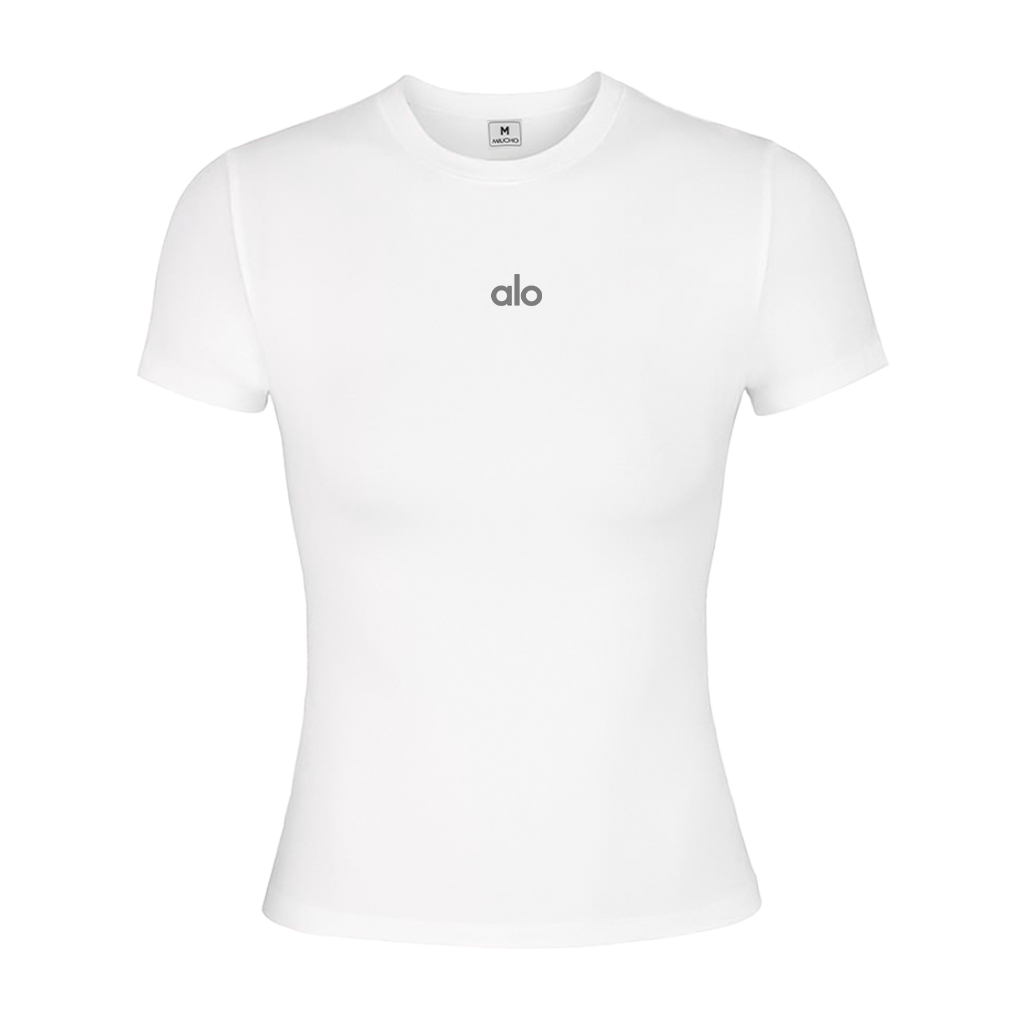 Áo baby tee form regular ôm body Miucho vải visco thoáng mát mềm mại in chữ alo 2563_thumbnail_0