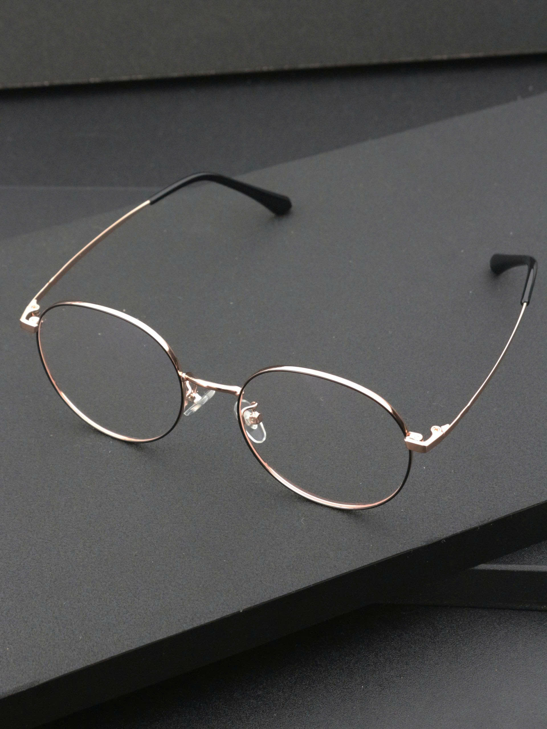 Classic Titanium Eyewear Oval Model_thumbnail_42