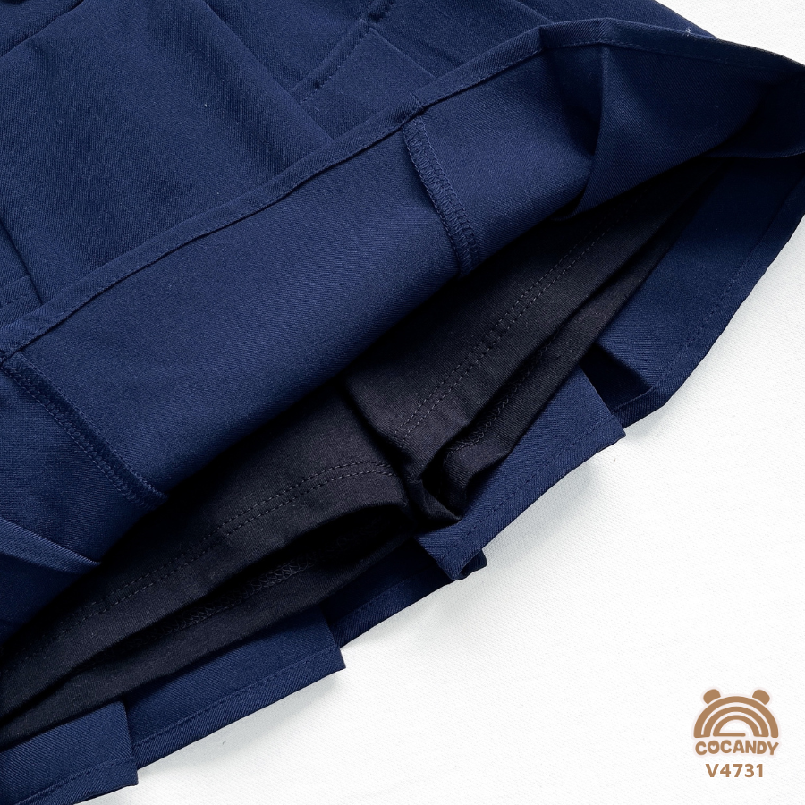 Chân váy xếp ly XANH THAN cạp chun_thumbnail_4