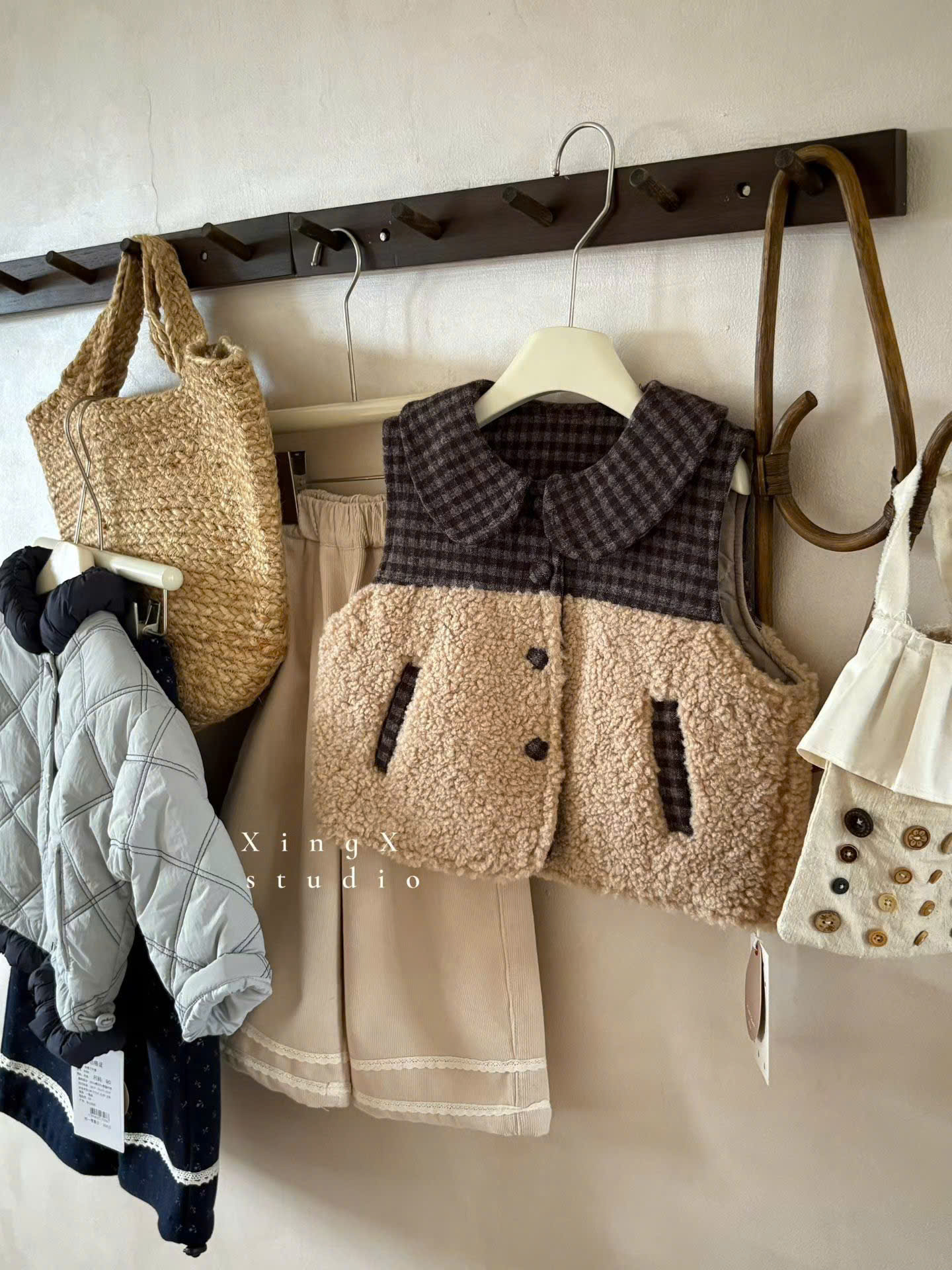 (M96) Ao gile trần bông cổ sen phối bông_thumbnail_0