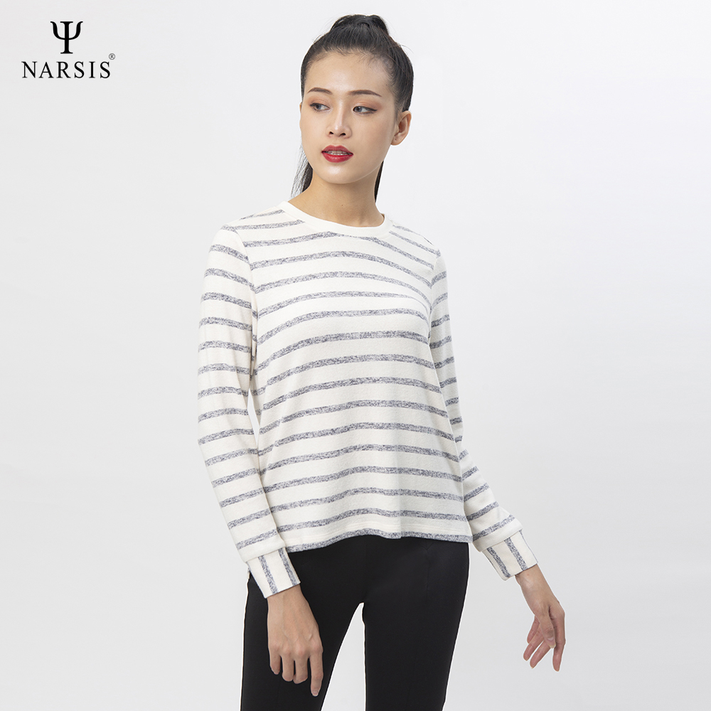 ÁO THU ĐÔNG NỮ L0022 NARSIS CHẤT LIỆU THOÁNG MÁT, DỄ CHỊU, THOẢI MÁI CẢ NGÀY, DỄ VẬN ĐỘNG_thumbnail_0