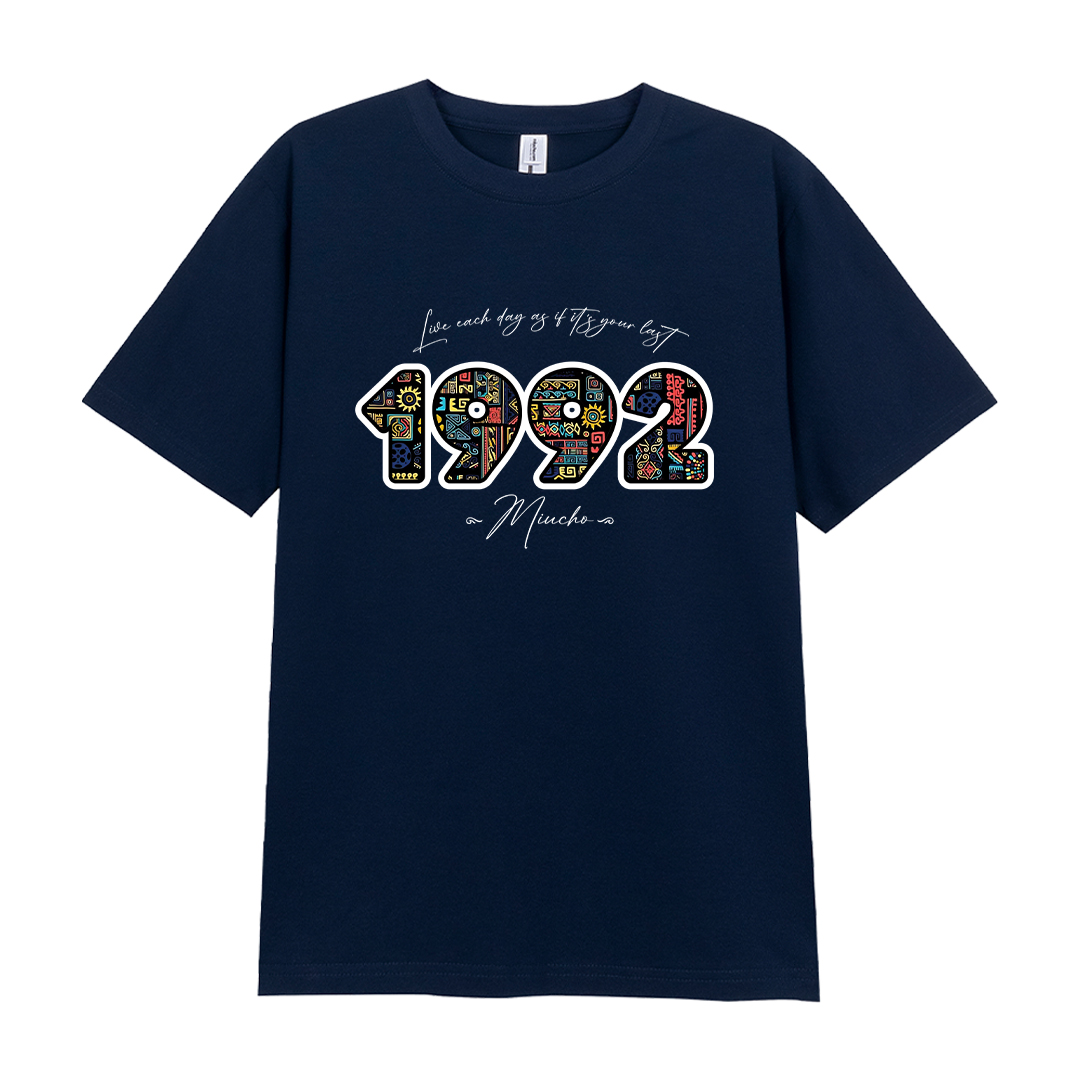 Áo thun nữ in năm sinh 1992 form vừa regular vải cotton 4c thoáng mát ARD1779 Miucho Chic in mix_thumbnail_13