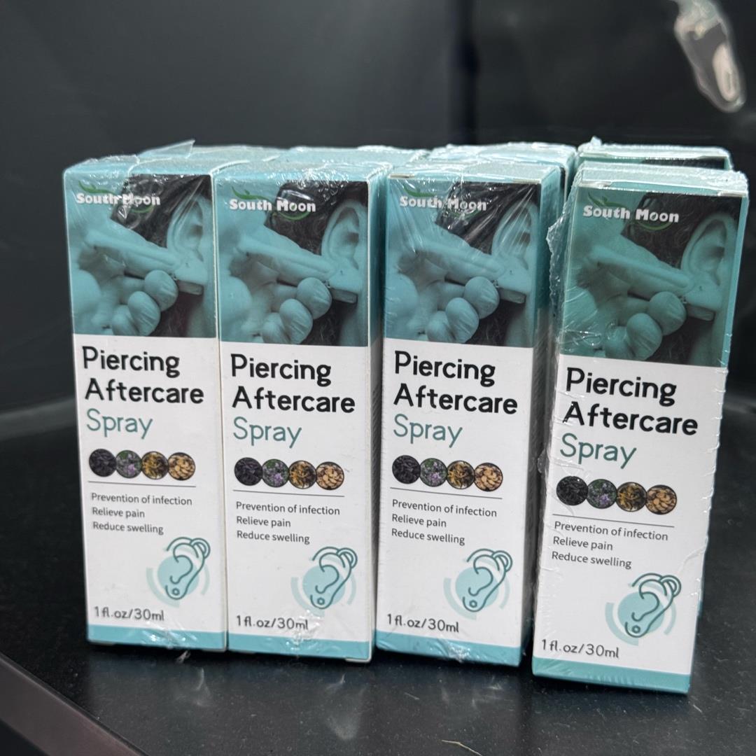 Dung dịch vệ sinh lỗ xỏ 30ml xanh lá tặng kèm tăm bông