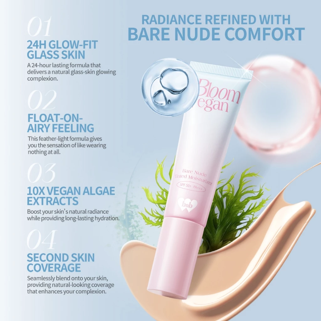 barenbliss BNB Bloomvegan Bare Nude Tinted Moisturizer | SPF50+ PA+++ Tinted Moisturizer_thumbnail_3