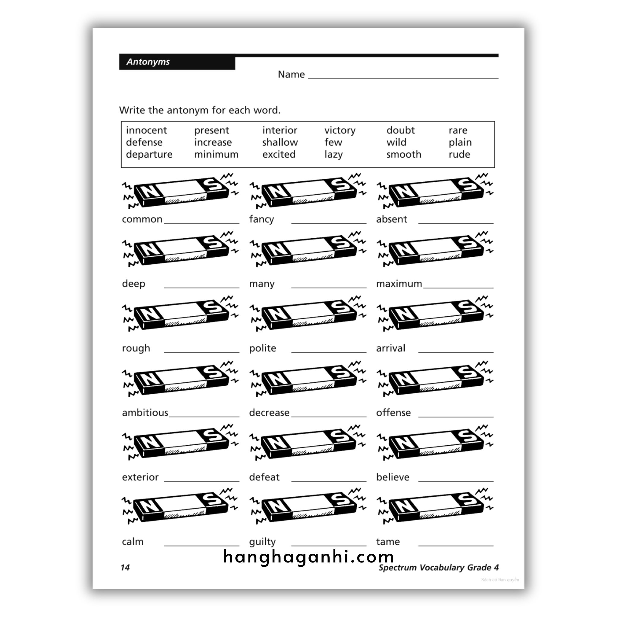 Sách Spectrum Vocabulary Workbook Grade 4_thumbnail_12