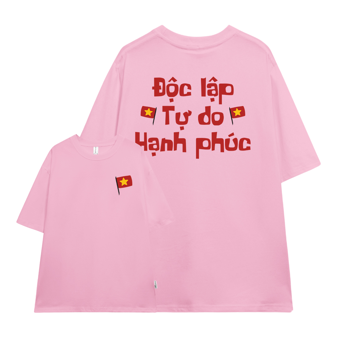 Áo thun Việt Nam tôi yêu form rộng 2120 Miucho cổ tròn vải cotton 4c 220gsm thoáng mát in mix_thumbnail_9