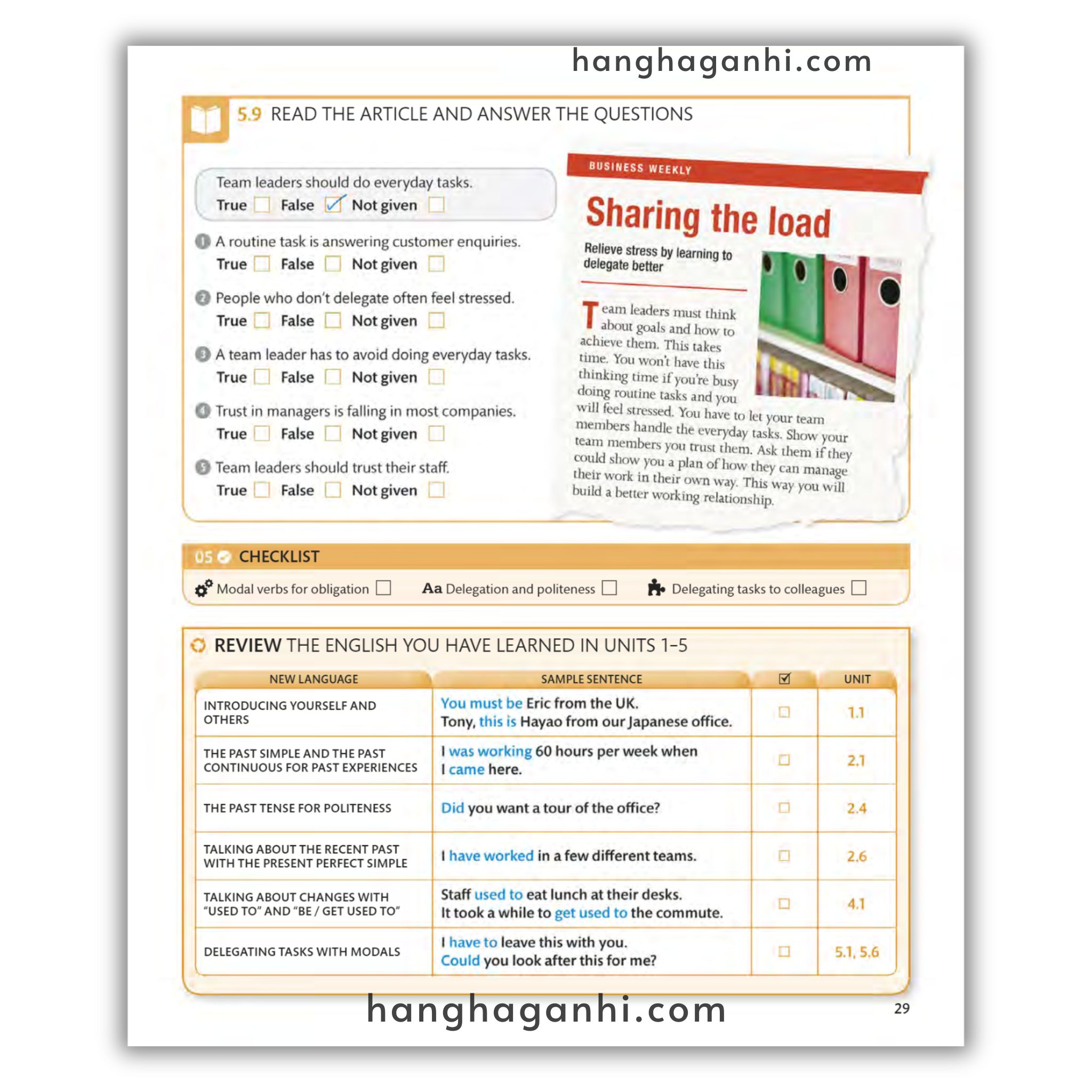 [Sách] English For Everyone Business English Level 2 Course Book_thumbnail_20