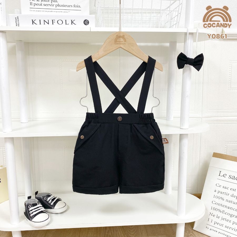 Yếm quần cộc ĐEN túi chéo cúc_thumbnail_1