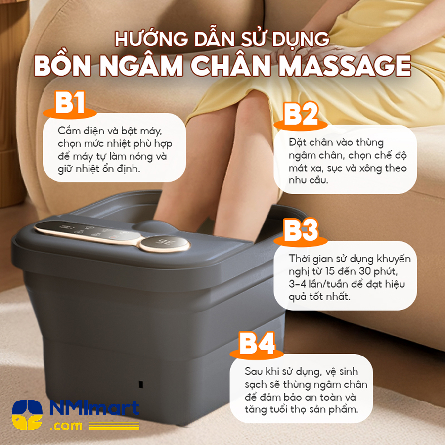 Máy Massage Chân NMIMART Khí Nén Trị Liệu Giãn Tĩnh Mạch_thumbnail_10