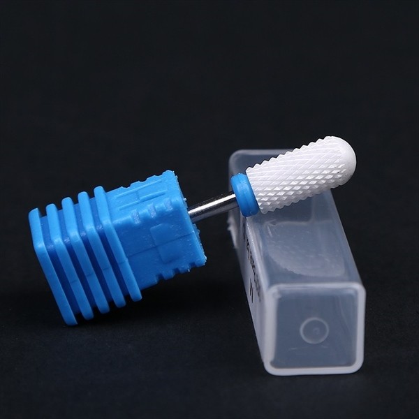 Đầu mài sứ  3/32 Barrel Ball (M) dùng phá gel, phá bột & chà mịn