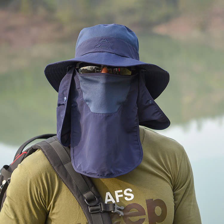 Mũ bucket GOLF Hàn Quốc có che gáy & che mặt dành cho nam & nữ HZ2511_thumbnail_12