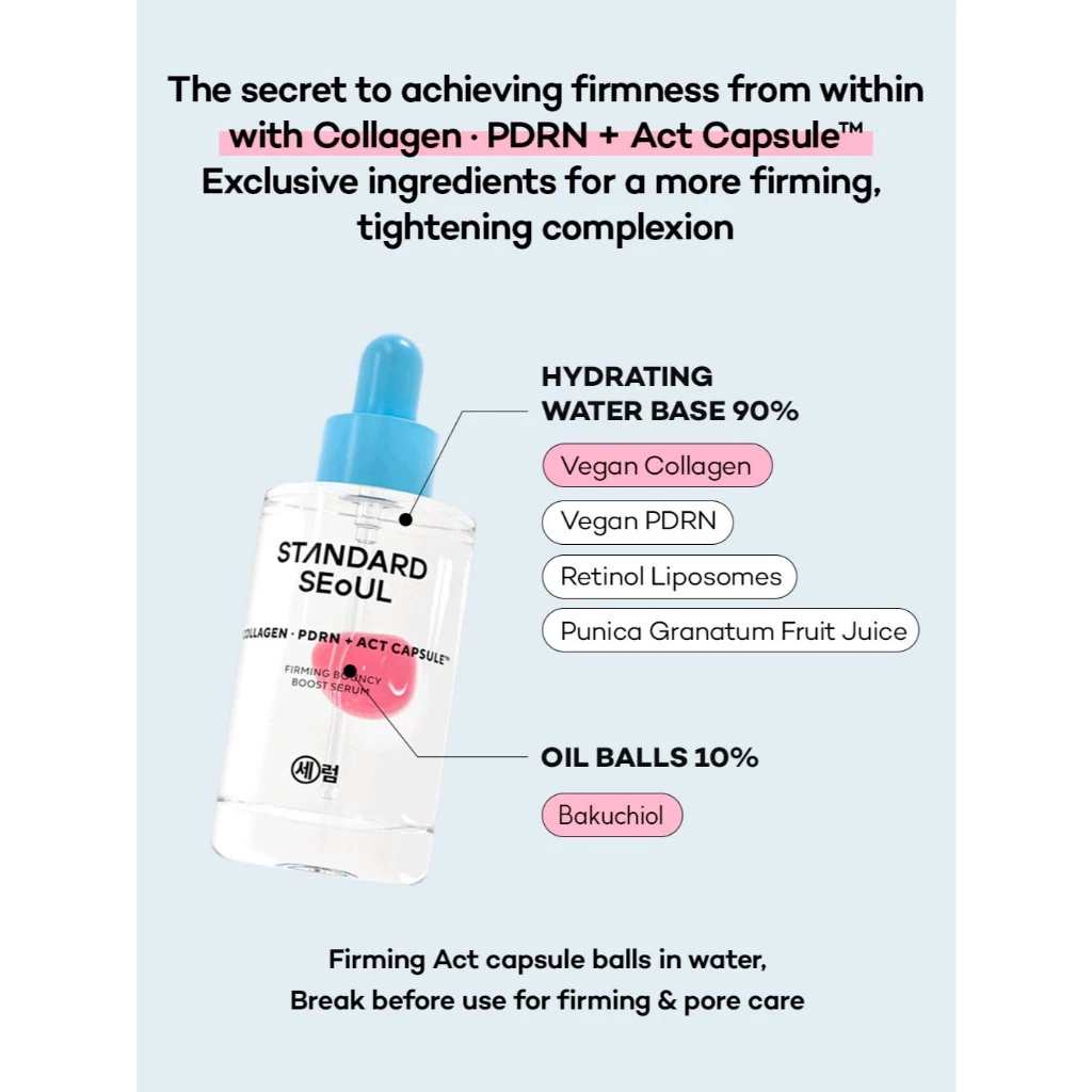 [Standard Seoul] Hydrating Bouncy Boost Serum, Brightening Bouncy Boost Serum, Firming Bouncy Boost Serum 30ml - Glass Glow Skin_thumbnail_7