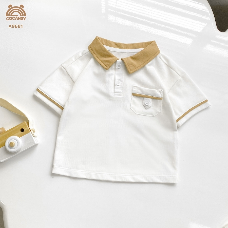 Áo cộc TRẮNG phối cổ nâu_thumbnail_3