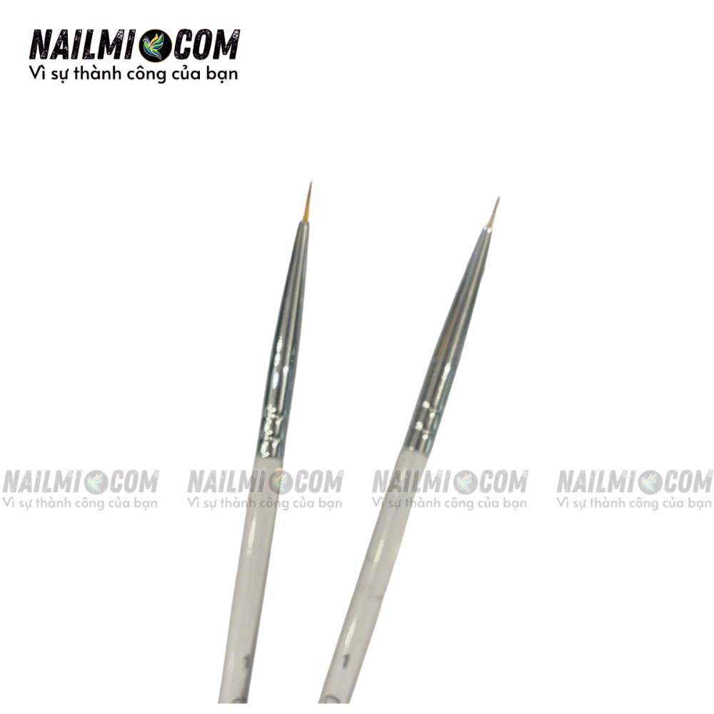 Cọ nét - cán râu vẽ móng tay - 9mm - OPI số 1 - cán trong_thumbnail_1
