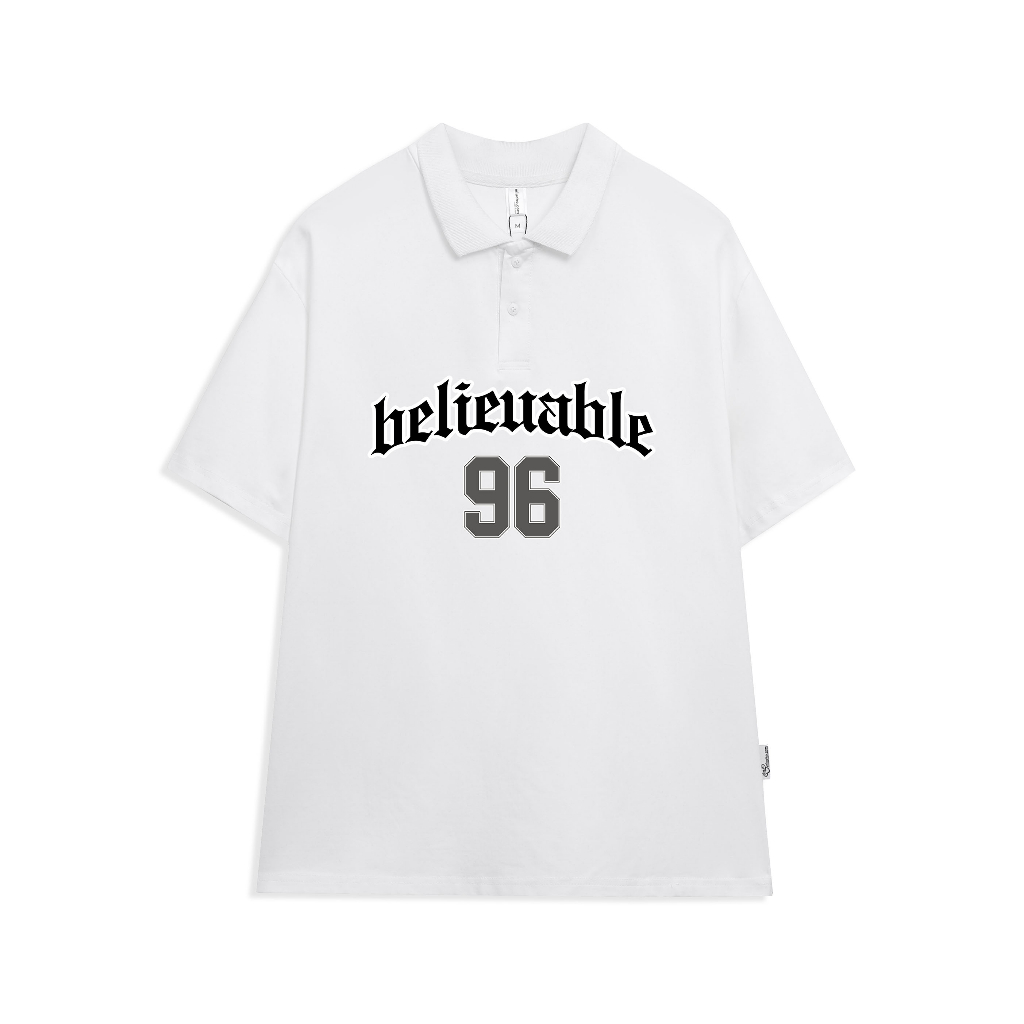 Áo polo nam form rộng đẹp PLD177 Miucho Man tay lỡ vải cotton mềm mại cho nam Typography_thumbnail_0