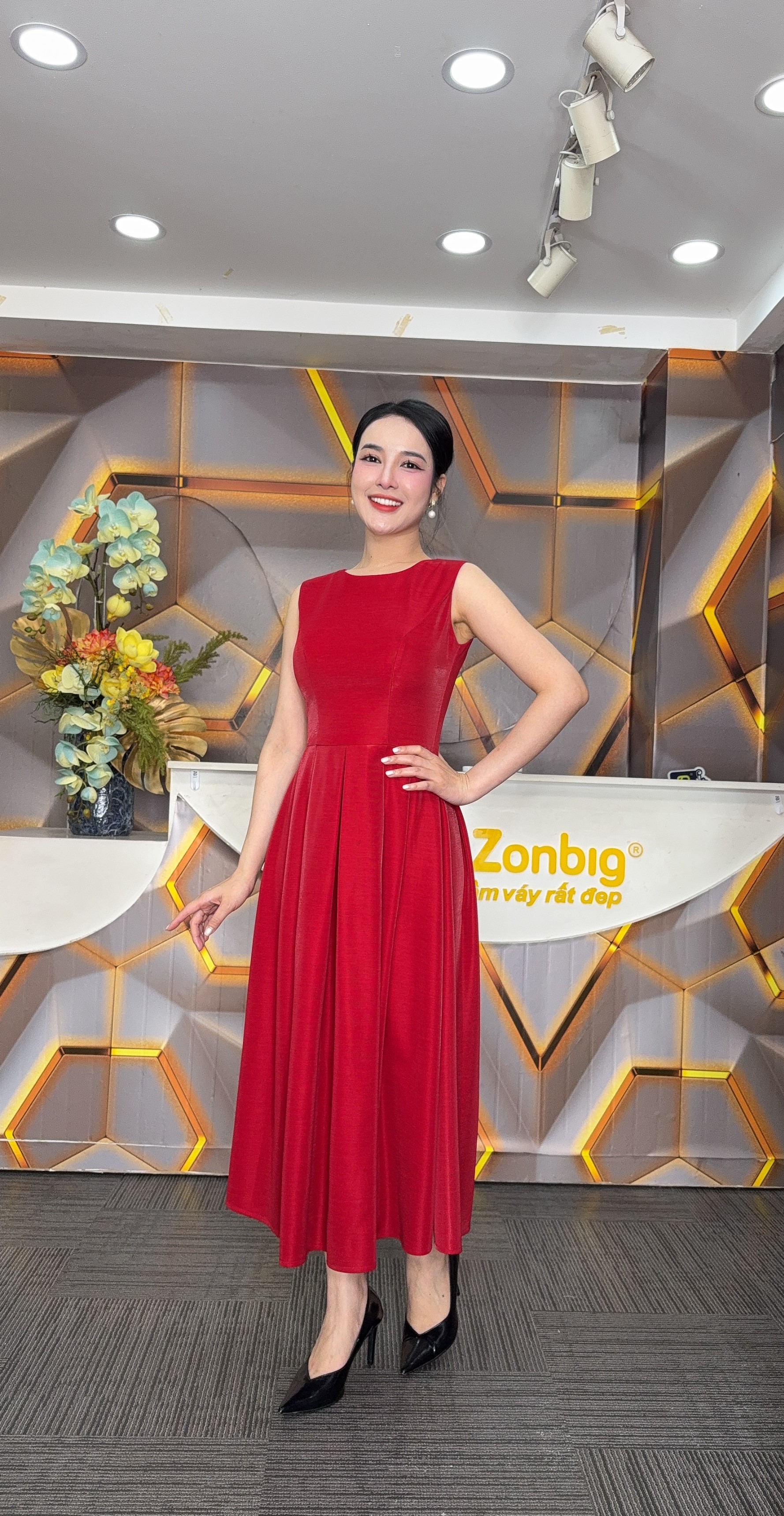 Đầm xòe - Y1969 - Thương hiệu Zonbig_thumbnail_3