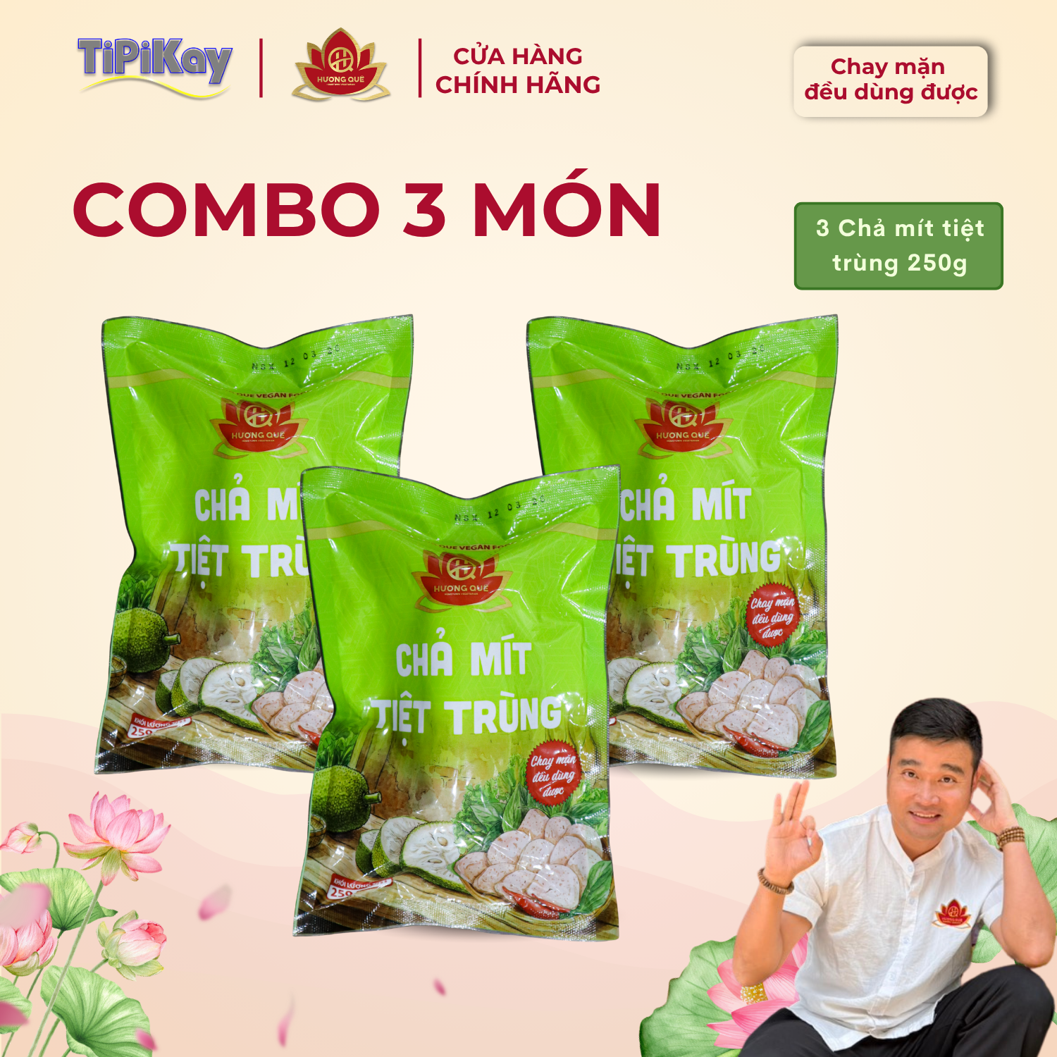 [Combo 3 món] 3 Chả Mít 250g