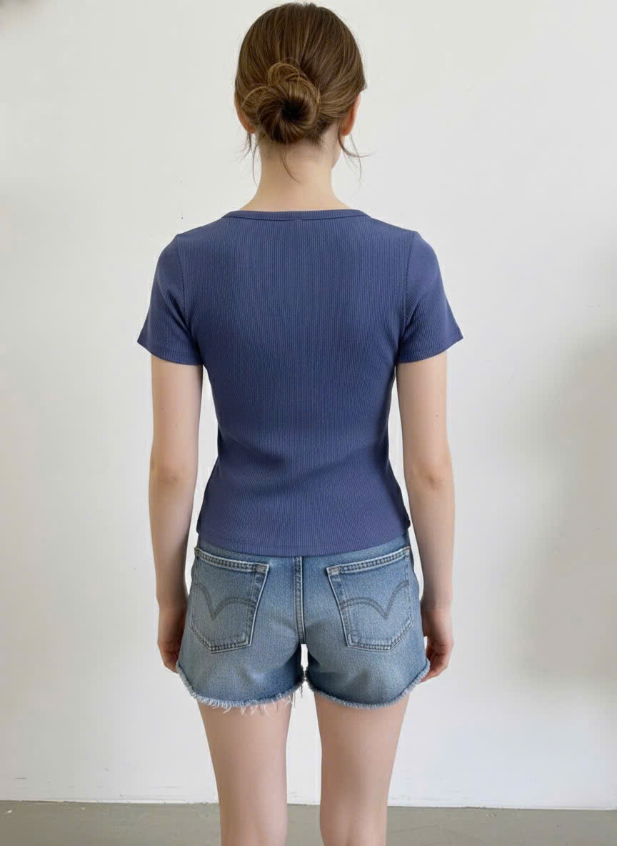 AT756 Áo thun gài nút PR_thumbnail_4