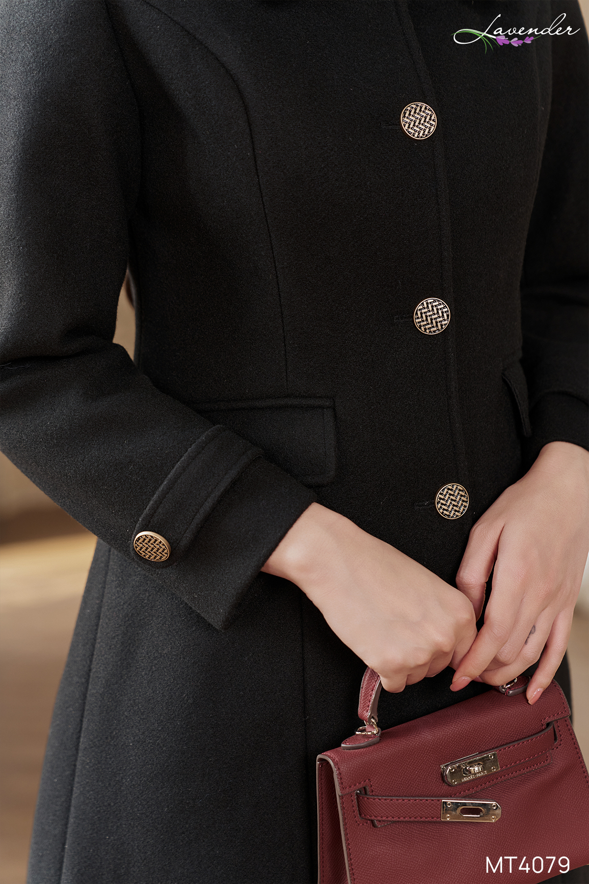 Áo măng tô dạ tay dài phối 6 cúc MT4079_thumbnail_3