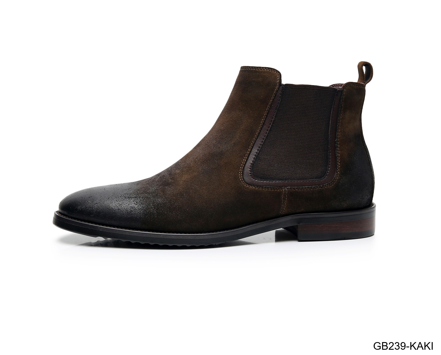GB239 - Bốt Chelsea Nam Da Thật Phong Cách Thường Ngày Đế Cao Su Mềm_thumbnail_27
