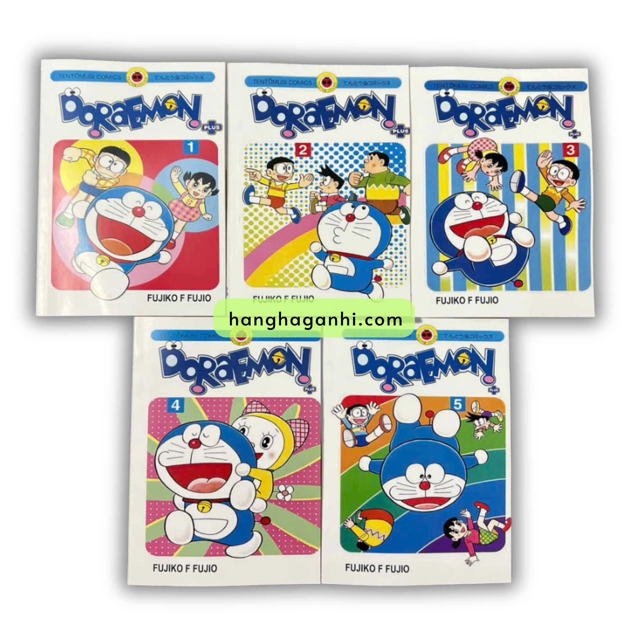 [TIẾNG ANH] - Bộ sách DORAEMON PLUS – 5 cuốn ( Giấy in chống lóa)