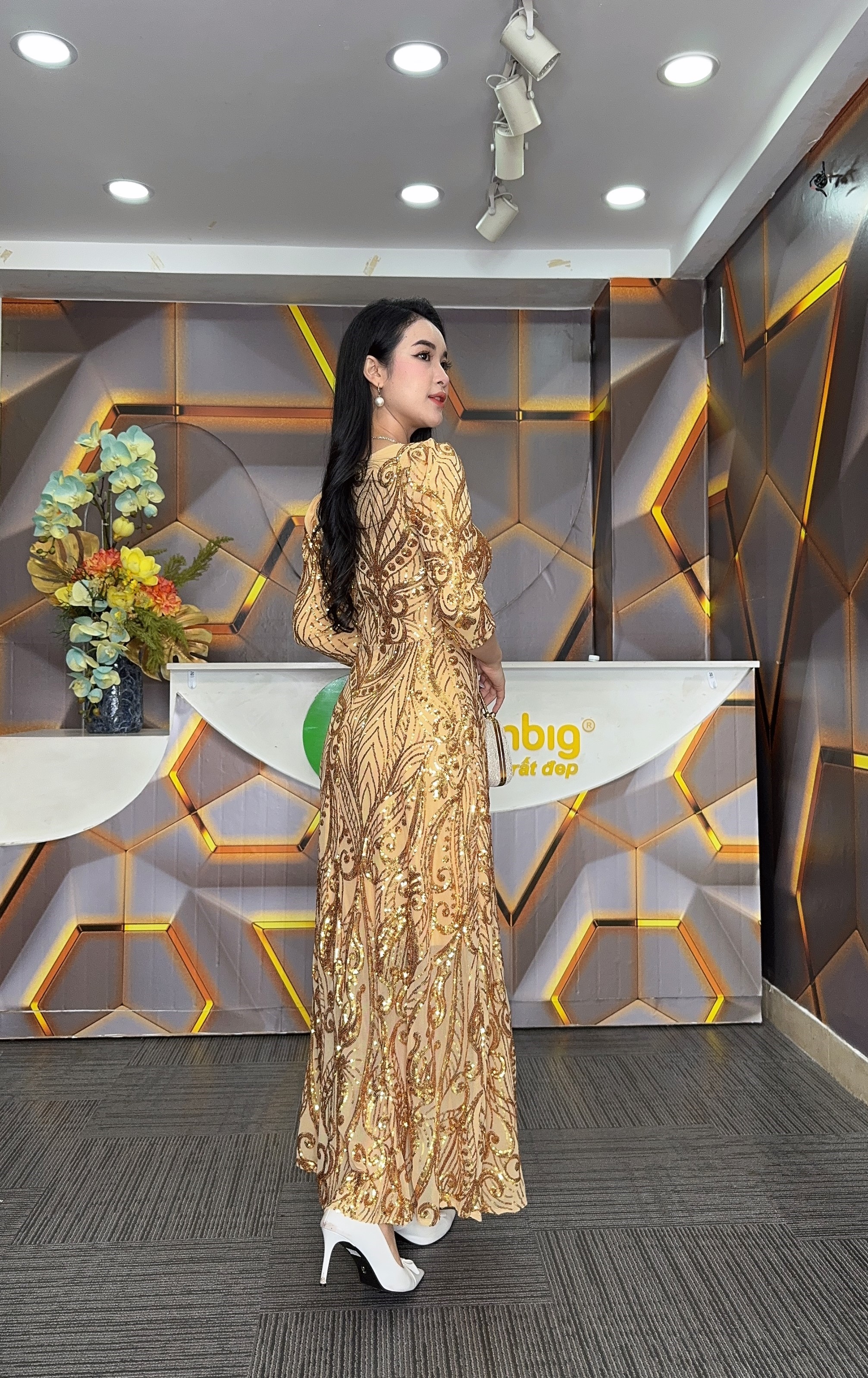 Đầm xòe - Y1813 - Thương hiệu Zonbig_thumbnail_4