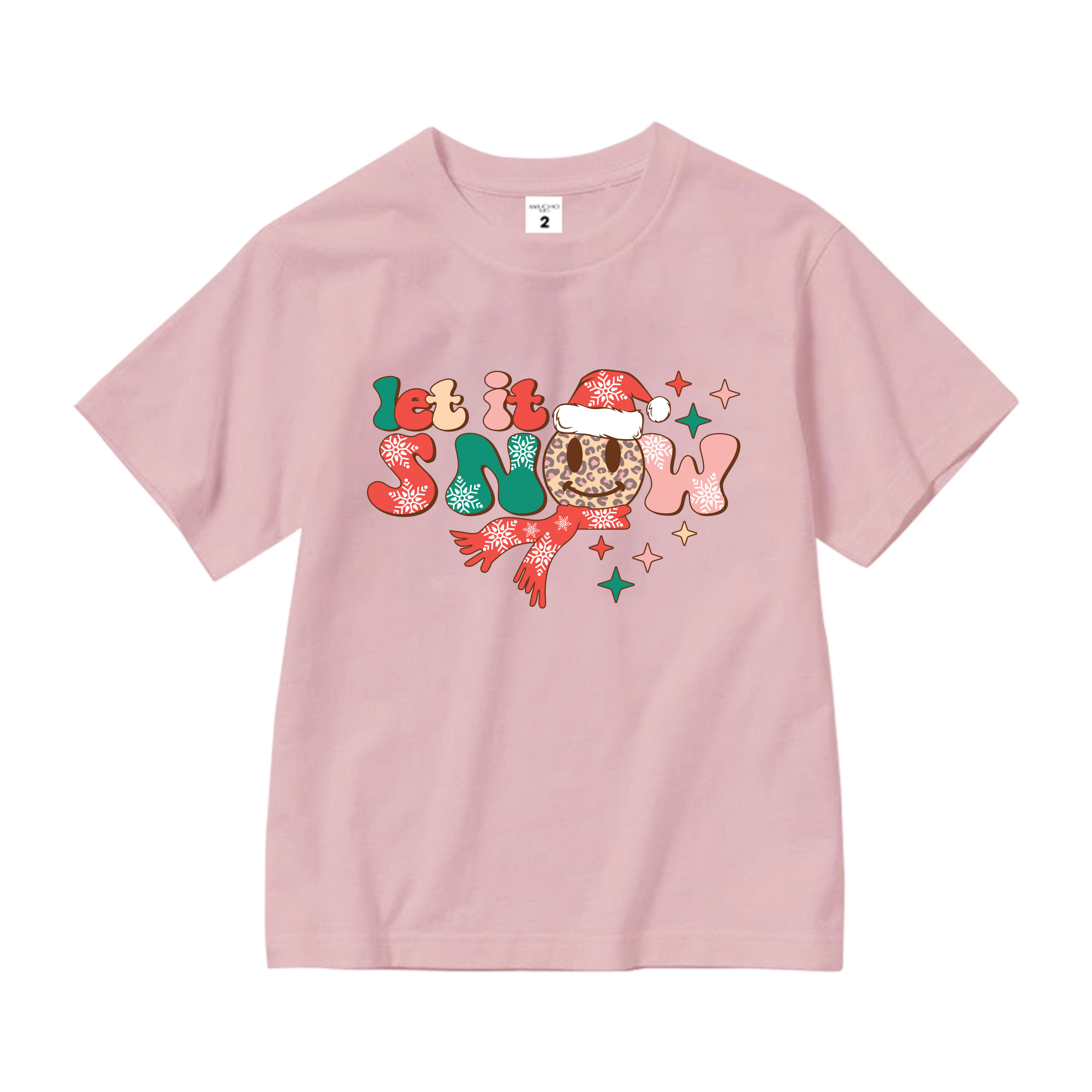 Áo thun bé gái giáng sinh noel from rộng chất vải cotton thoáng mát AED1712 Miucho Kid in graphic_thumbnail_13