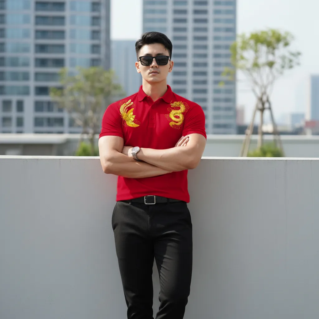 Áo polo Tết Bính Ngọ Miucho Iconic 3064_thumbnail_5