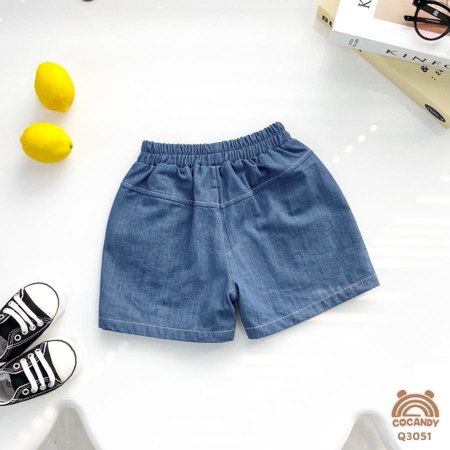 Quần cộc XANH jeans 2 túi vát_thumbnail_3