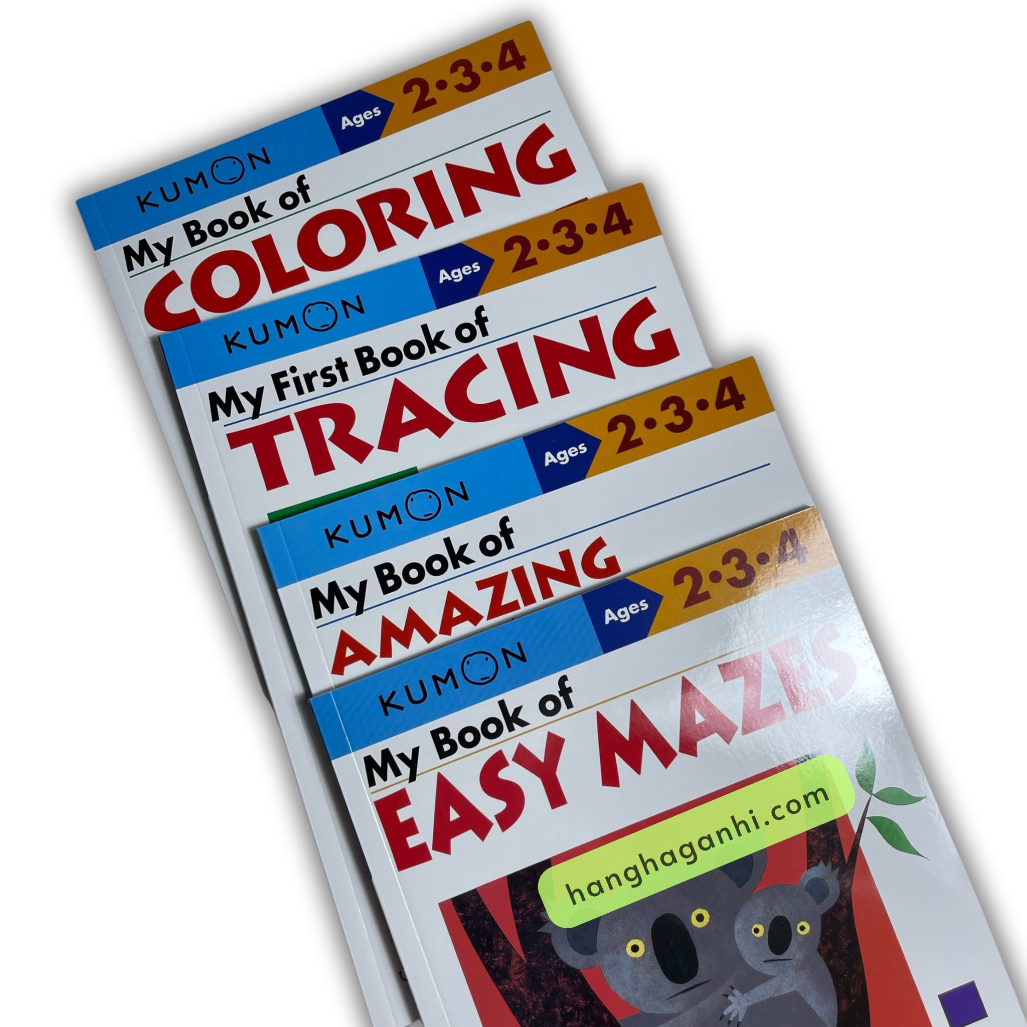 Sách Kumon 2 - 3 - 4 Tuổi Trọn Bộ 4 Quyển - [Sách Nhập Khẩu]_thumbnail_2