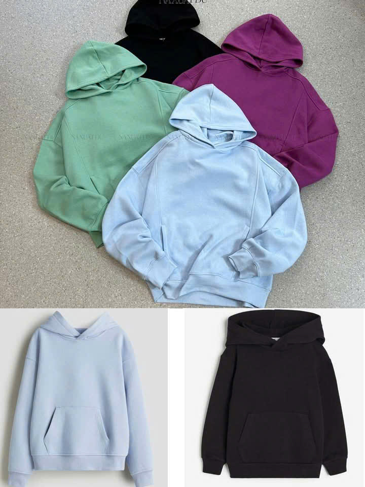 Set 2 áo hoodie 