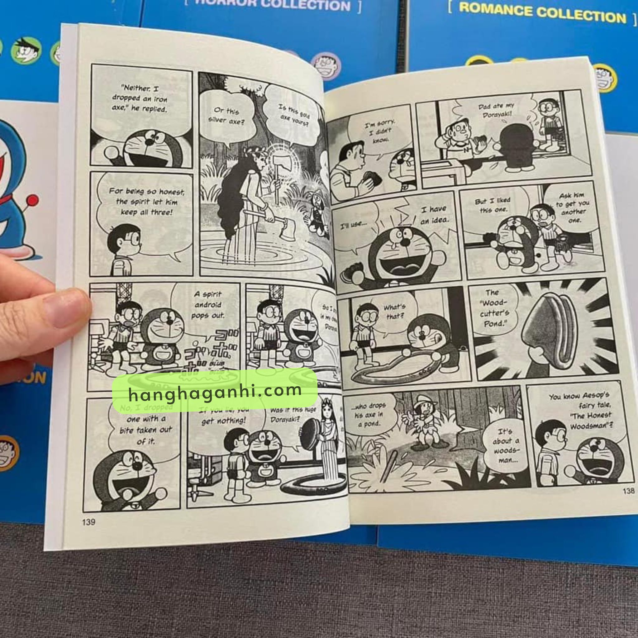 [TIẾNG ANH] - Truyện tranh Doraemon 8 cuốn cho bé, sách nhập khẩu nguyên seal_thumbnail_8