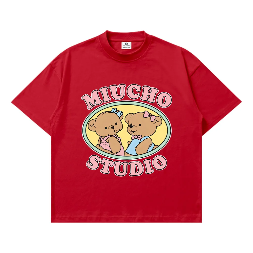 Áo thun boxy nữ Miucho Gấu Teddy 3121_thumbnail_10