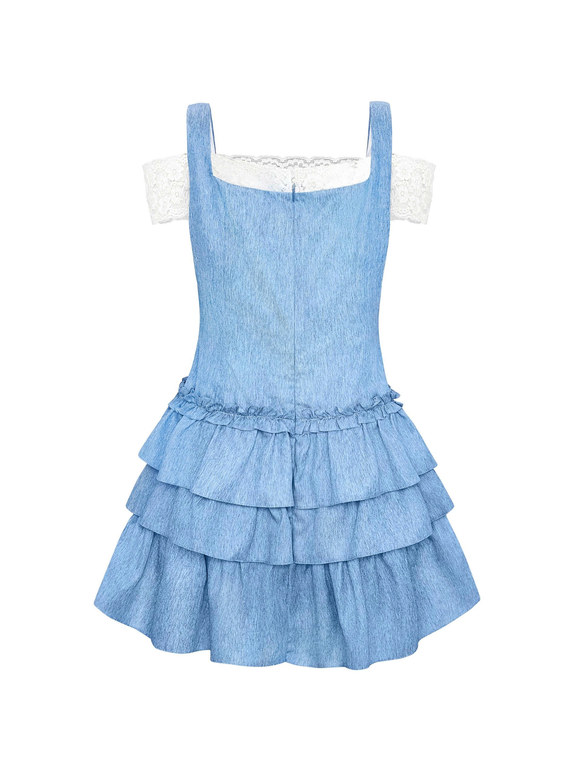 BIGSIZE NỮ - Đầm tầng kiểu phối ren V-DA202_thumbnail_5