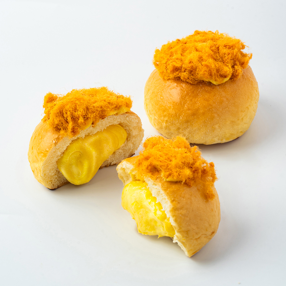 Bánh Mì Chà Bông Sốt Hòang Kim