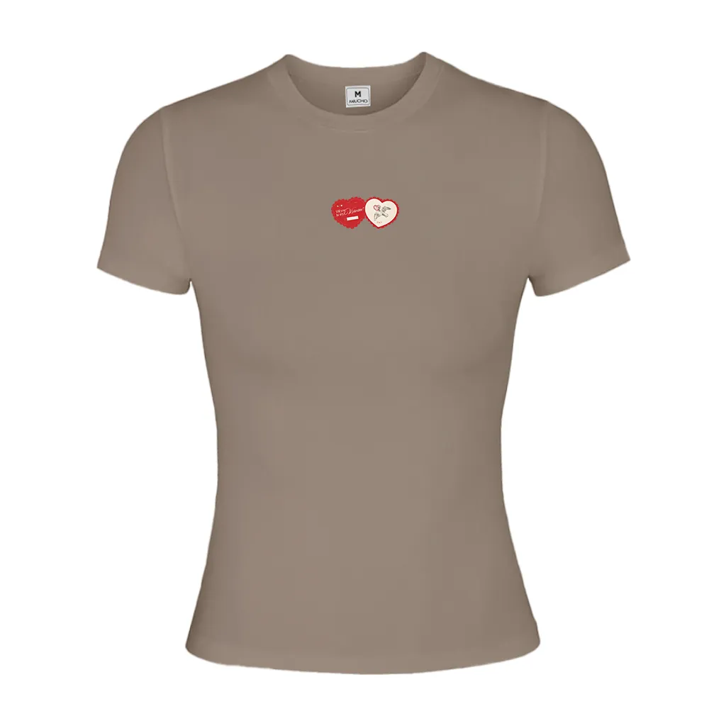 Áo baby tee nữ basic hình tim dễ thương Beezy vải visco thoáng mát tôn dáng 3024_thumbnail_11