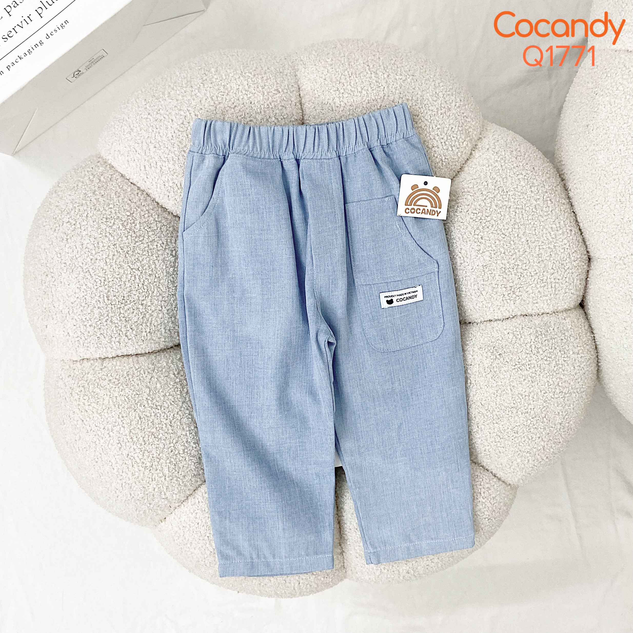 Quần dài XANH NHẠT túi COCANDY_thumbnail_0