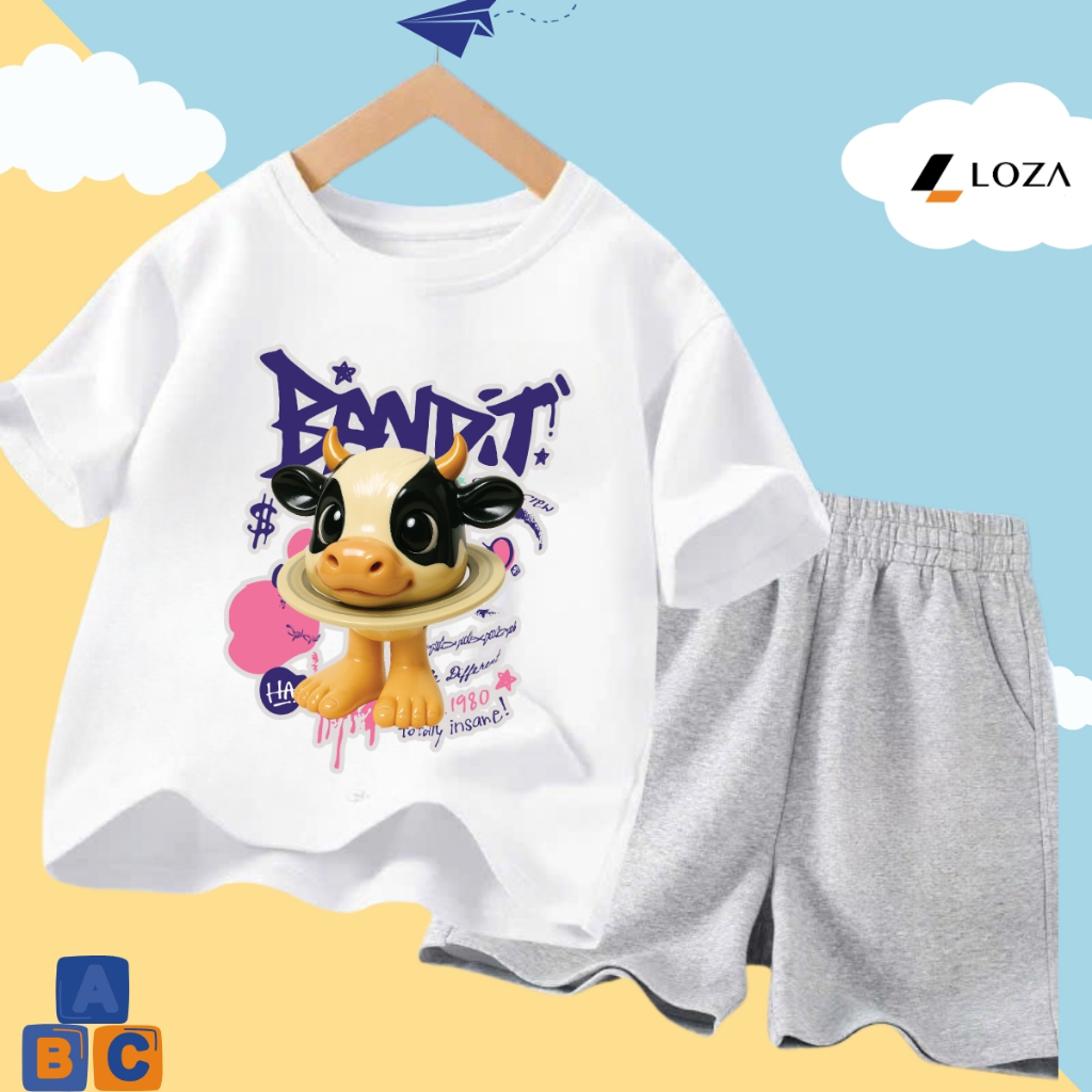 Bộ đồ bé trai in hình Brainrot Tung tung tung sahur, Tralalelo Tralala - Loza Kids BD012_thumbnail_5