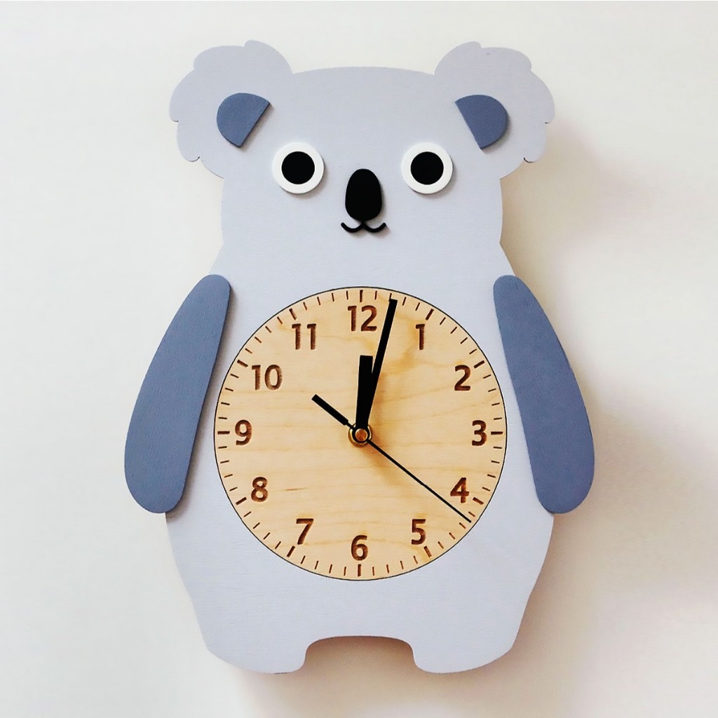 Đồng Hồ Gỗ Hình Thú Cưng - Treo Tường & Để Bàn, Decor & Quà Tặng Cute_thumbnail_10